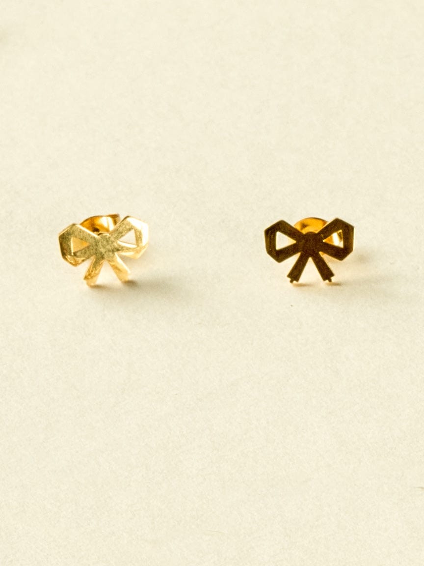 Gold Chain Diamond Ribbon Set