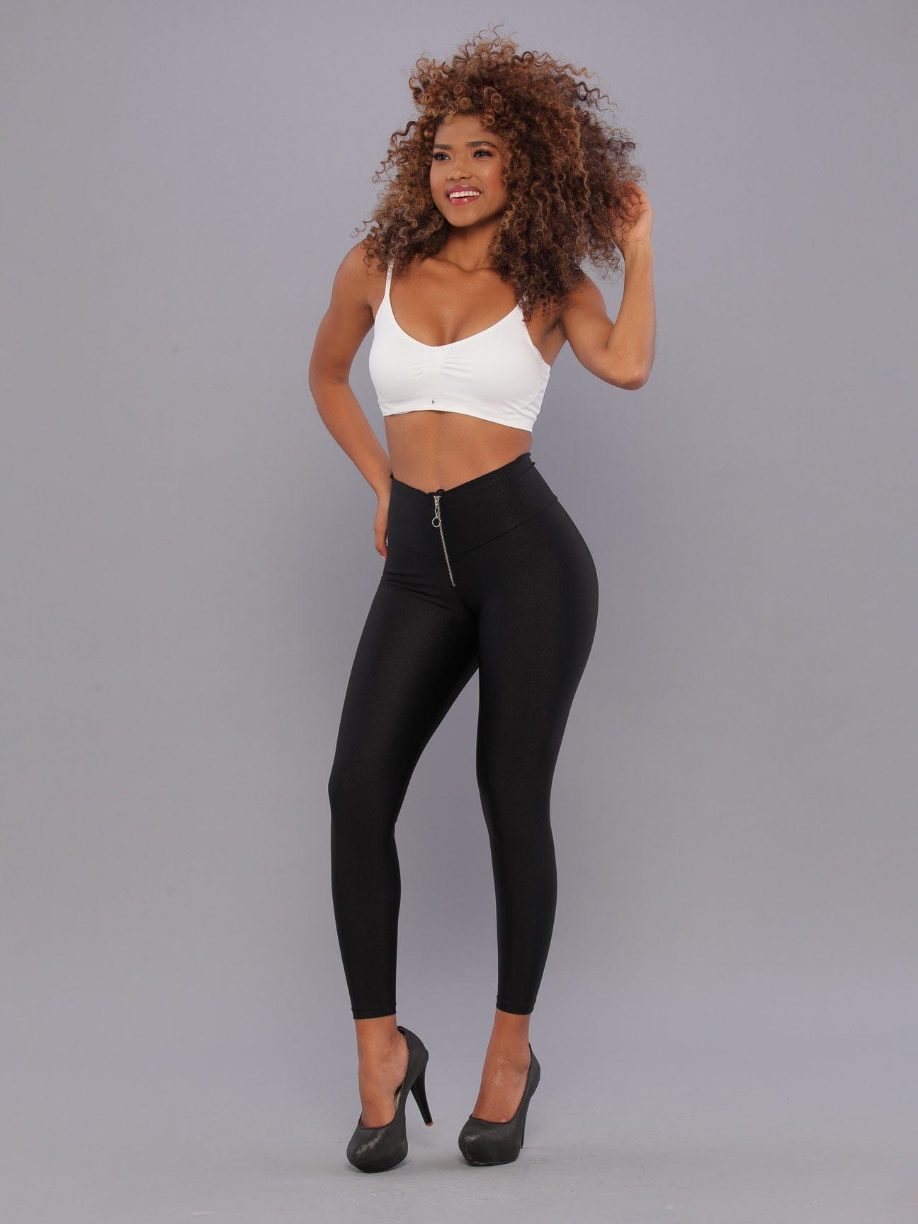 Femme Fatale Butt Lift Leggings with Tummy Control 1306