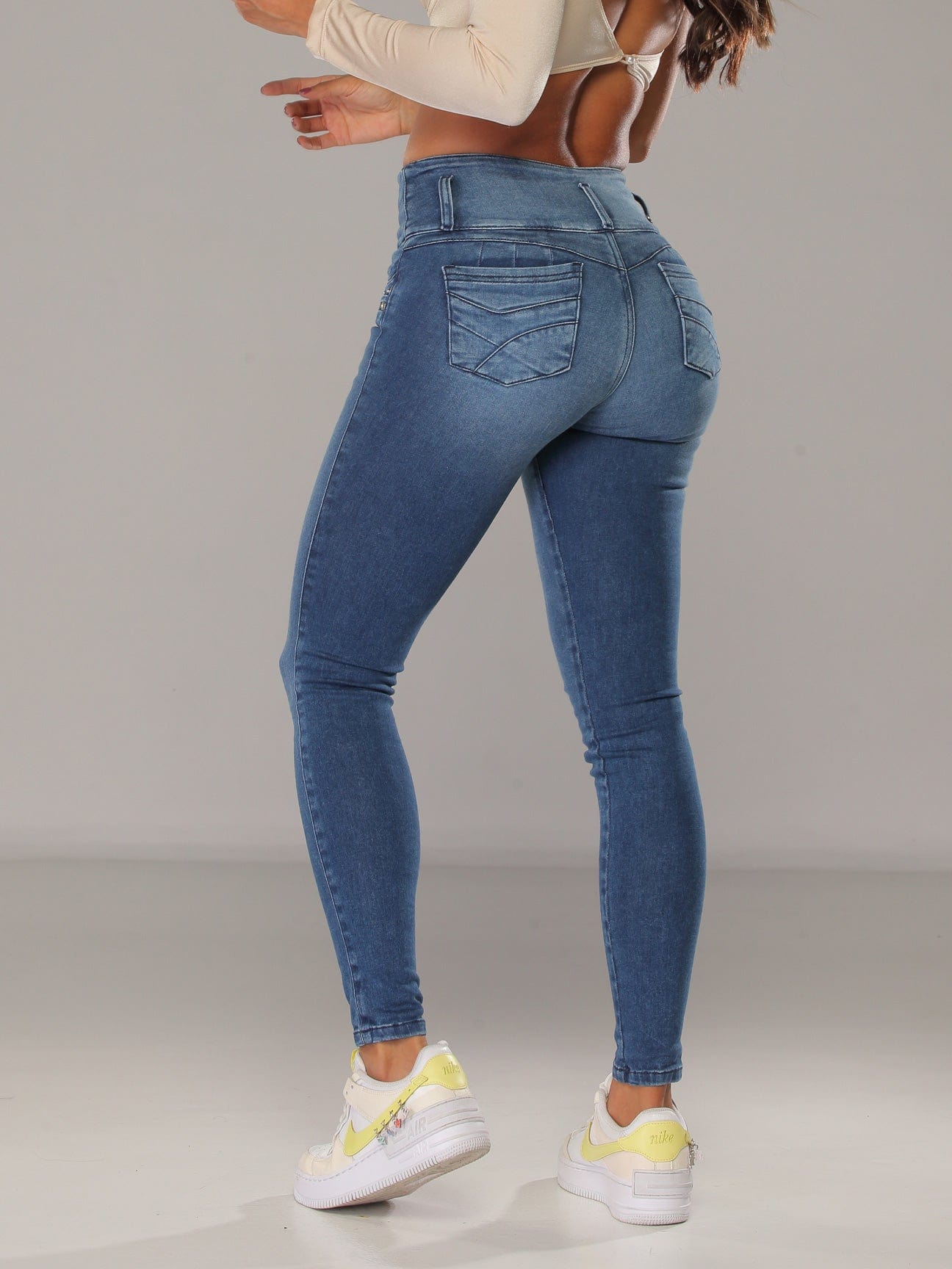 Brazil Butt Lift Jeans, Women Distressed Denim RHERO Fashion Jeans
