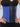 Waist view of Blue Sports Latex Covered Workout Waist Trainer.