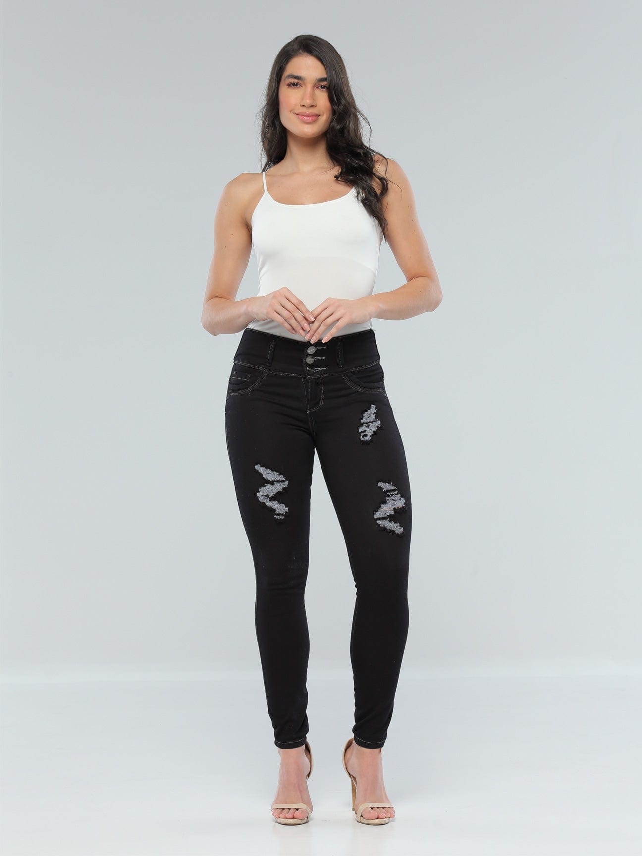 Violet Butt Lift Jeans CB4011