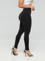 Smoothing Leggings with Butt Lifter & Built-In Faja CBL021