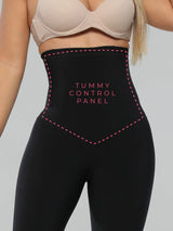High Waisted Smoothing Leggings with Butt Lifter & Built-In Faja CBL023