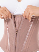 Ultra-Sculpt Waist Trainer with Zipper & Hooks CT003RA