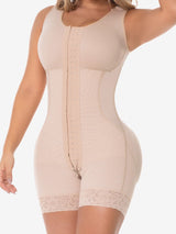 Ultra-Sculpt Faja with Hooks & Built-in Bra FJ132SR