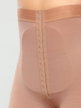 Post-surgical abdominal board insert worn inside high-waisted compression garment