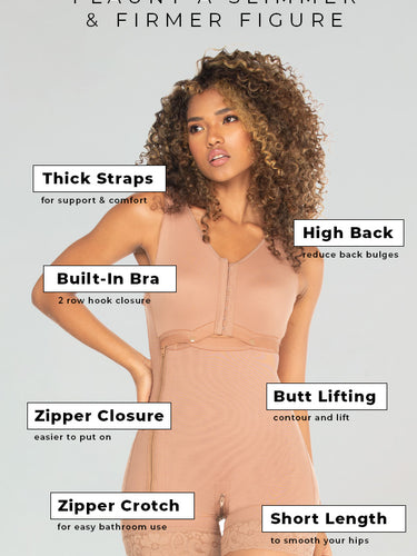Features and functionality of the everyday shapewear of Colombiana Botique.
