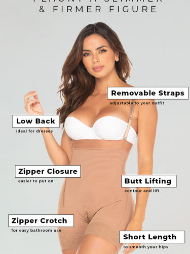 Functionalities and feautres of a low back faja with removable straps.