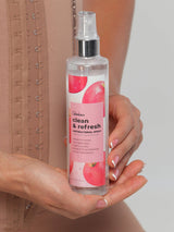 Colombiana Clean & Refresh antibacterial spray for shapewear and fajas, apple fragrance, 8 fl oz bottle