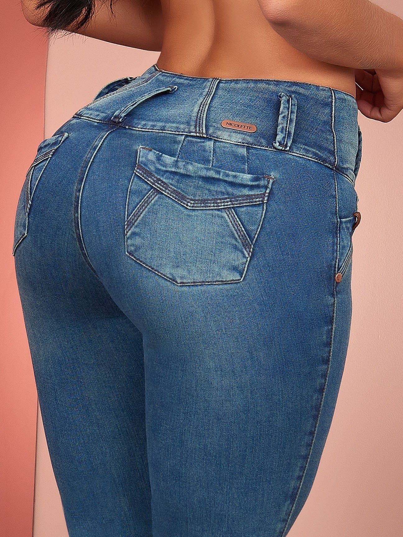 Outlaw Butt Lift Skinny Jeans 12900