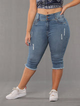 Elaine Levanta Cola Jean Capri 14189