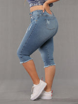 Elaine Levanta Cola Jean Capri 14189