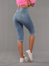 Elaine Levanta Cola Jean Capri 14189