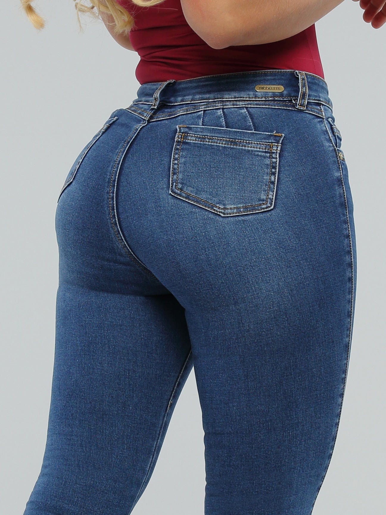 Jeans Levanta Glúteos Peonía 14257 