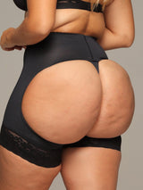 Levantador de glúteos de control de abdomen de gran altura con agujeros 8043