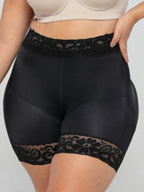 Pantalones cortos de levantamiento de cintura alta con elevación natural NS002