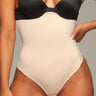 Close front view of Daily Use Smooth Compression Strapless Bodysuit.