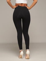 Brooke High Waisted Leggings with Tummy Control lower back view.