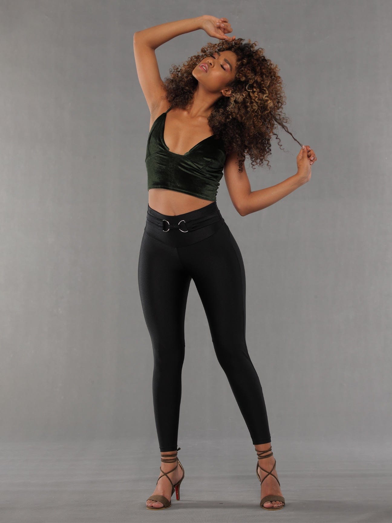 Leggings Retro Levanta Cola con Control Abdomen 1304