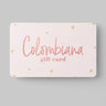 Colombiana gift card